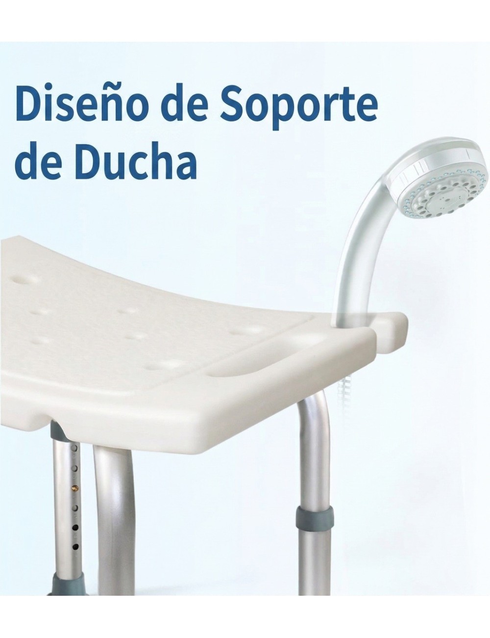 Silla Banco Para Ducha Baño Altura Ajustable Adulto Mayor