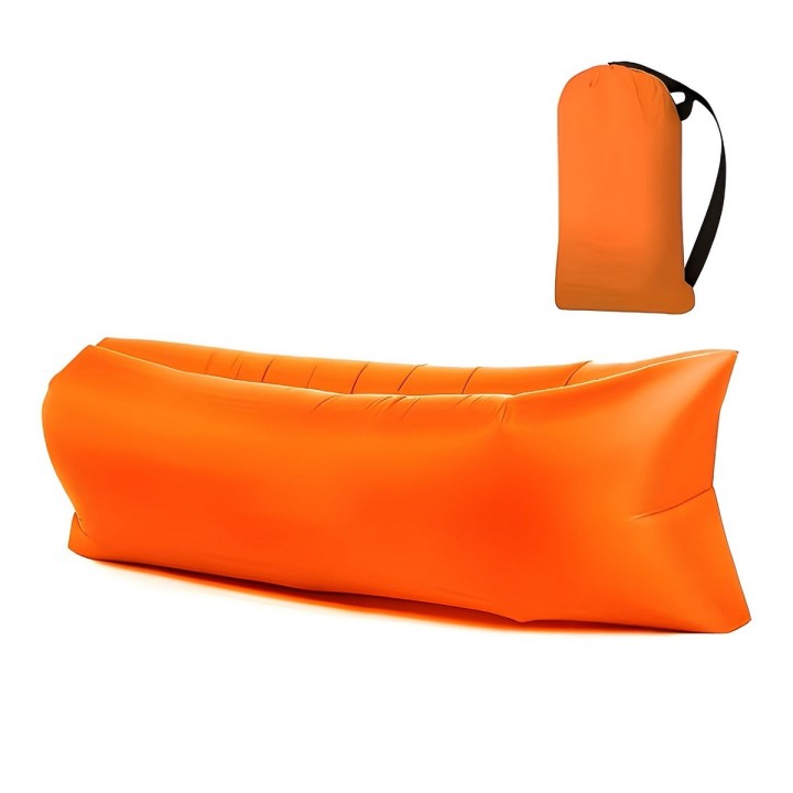 Sofa Inflable Lazy Bag Tumbona Portatil Camping Playa Jardin