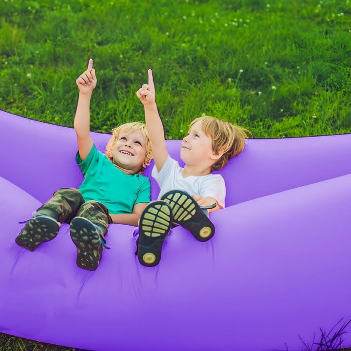 Sofa Inflable Lazy Bag Tumbona Portatil Camping Playa Jardin