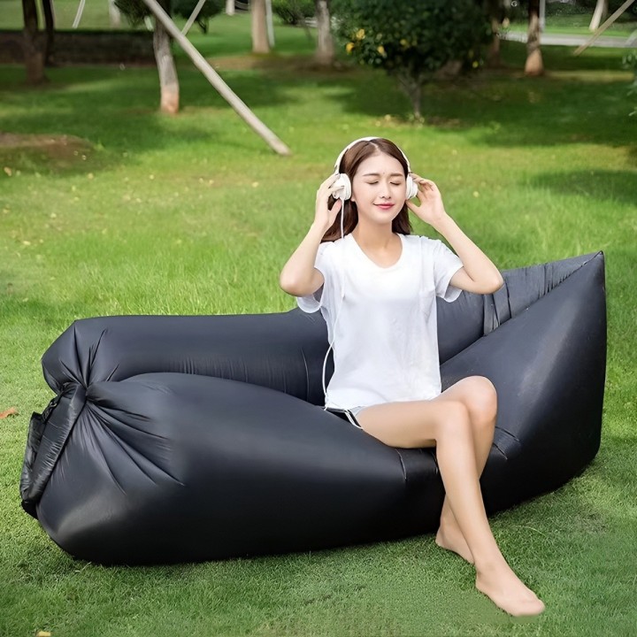 Sofa Inflable Lazy Bag Tumbona Portatil Camping Playa Jardin