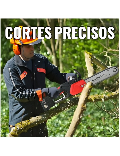 Motosierra Inalámbrica 12 Pulgadas 48v Con 2 Batería+estuche