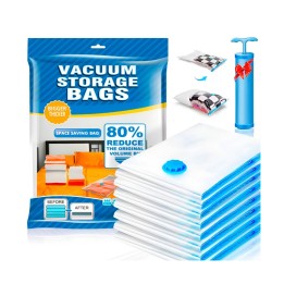 Bolsas Almacenamiento Al Vacio Ahorra Espacio Ropa Cobijas