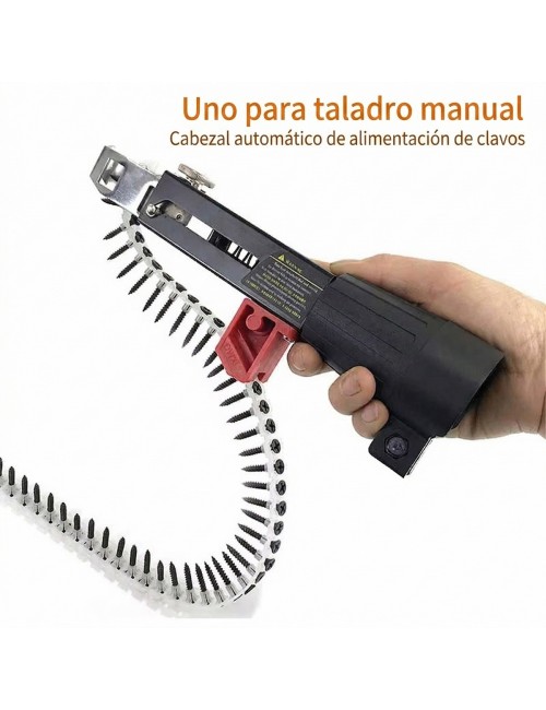 Adaptador Pistola Automatica Tornillos Drywall Para Taladro
