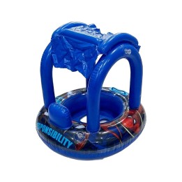 Flotador Inflable Para Bebé Con Techo Parasol Tematico