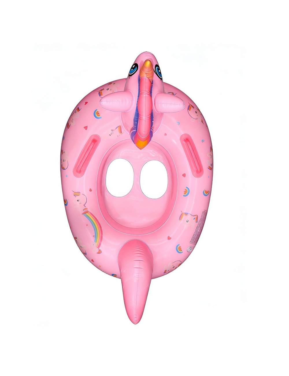 Flotador Inflable Para Niñas Diseño Unicornio Con Agarradera