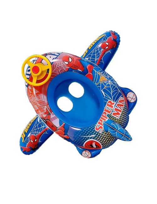 Flotador Inflable Para Niños Diseño Avion Con Timón Y Pito