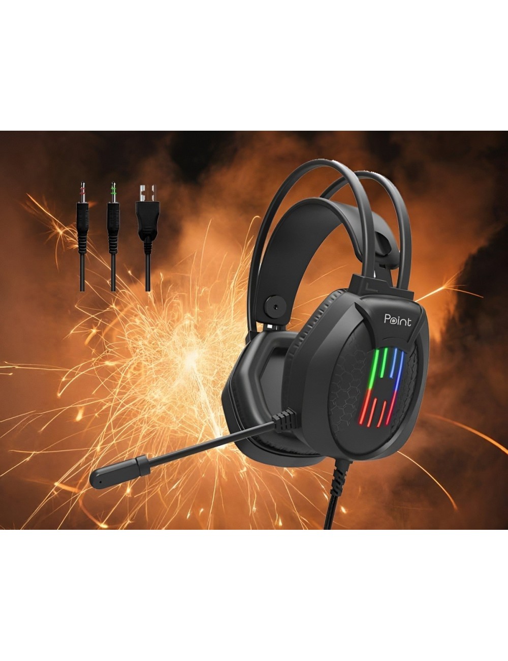Audífonos Gamer G10 Sonido Envolvente 7.1 Luces Led