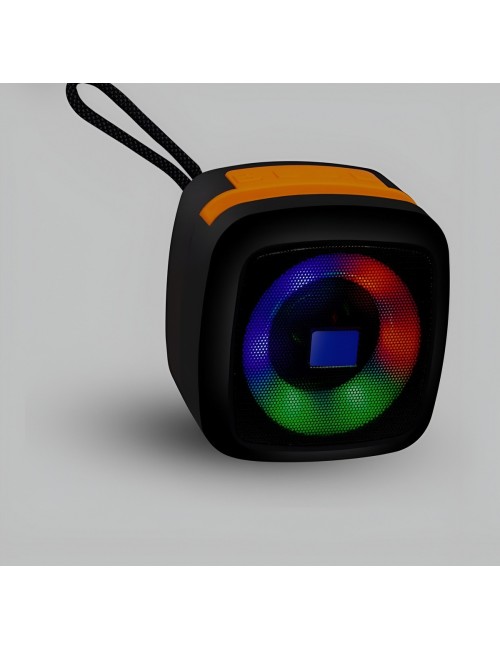 Parlante Bluetooth Portátil Dairu X-911 Luces Rgb 5w Usb Sd
