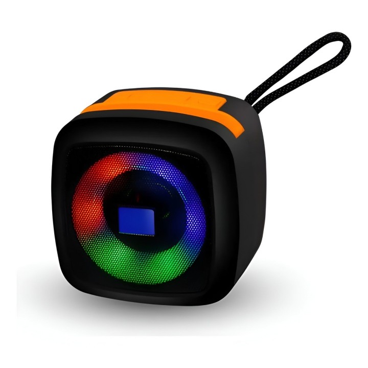 Parlante Bluetooth Portátil Dairu X-911 Luces Rgb 5w Usb Sd