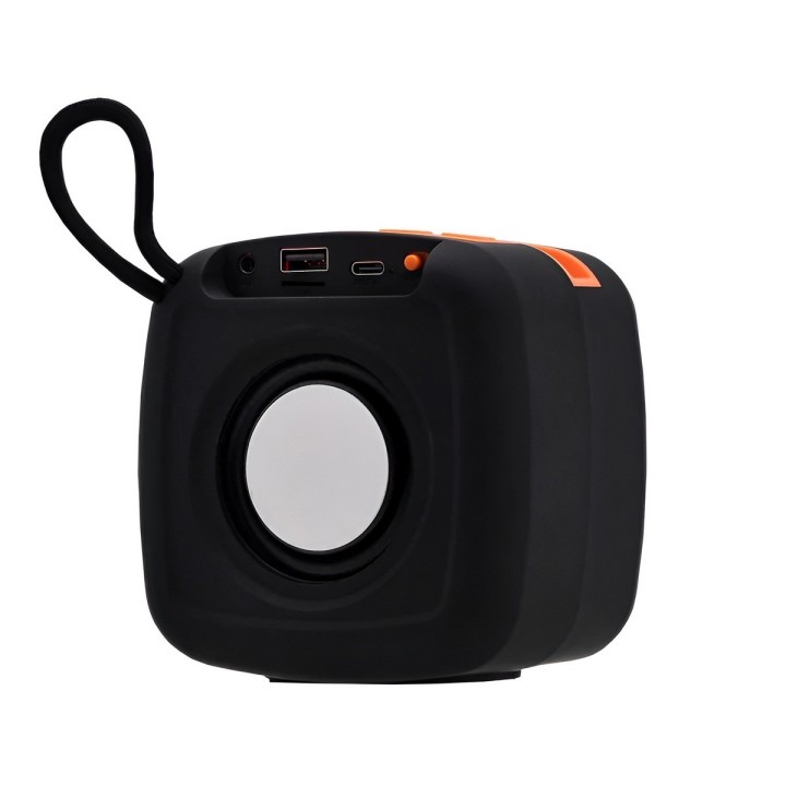 Parlante Bluetooth Portátil Dairu X-911 Luces Rgb 5w Usb Sd