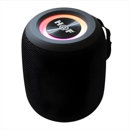 Parlante Bluetooth Compacto Hf-f105 Luces Rgb 10w Fm
