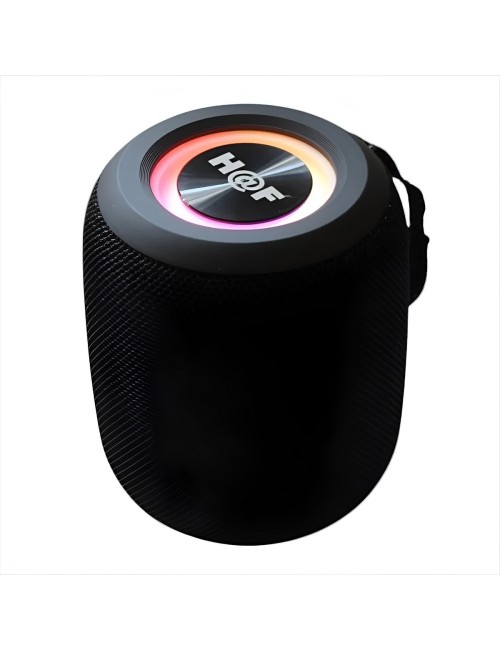 Parlante Bluetooth Compacto Hf-f105 Luces Rgb 10w Fm