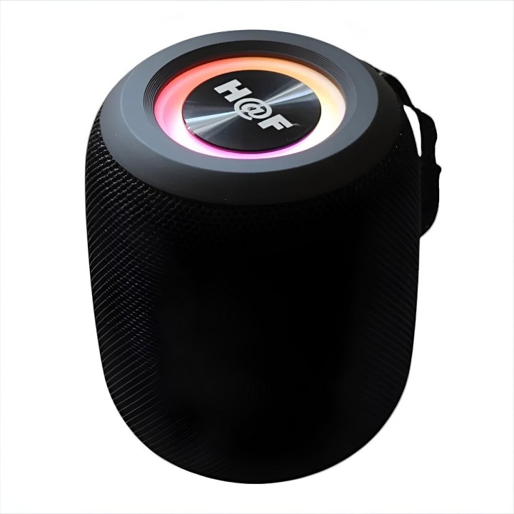 Parlante Bluetooth Compacto Hf-f105 Luces Rgb 10w Fm