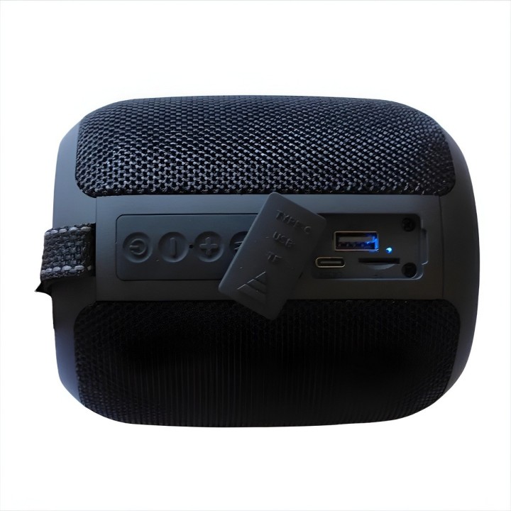 Parlante Bluetooth Compacto Hf-f105 Luces Rgb 10w Fm