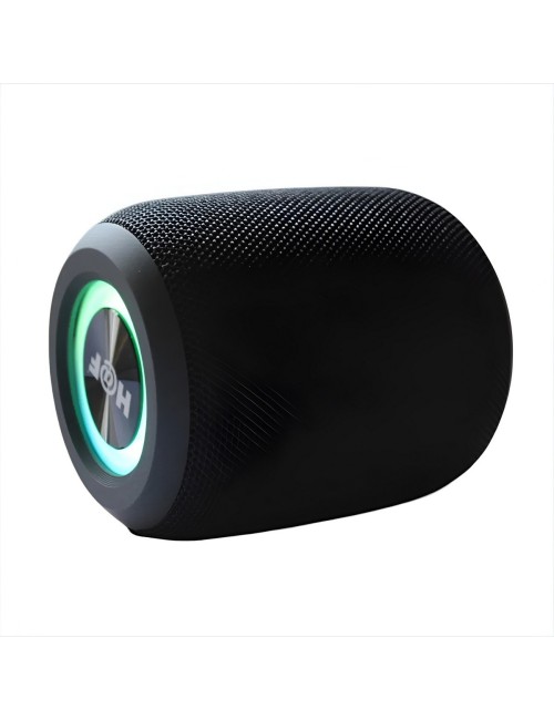 Parlante Bluetooth Compacto Hf-f105 Luces Rgb 10w Fm