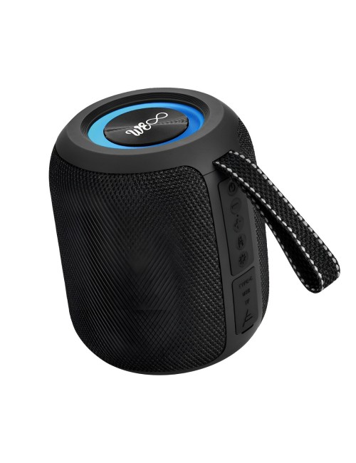 Parlante Bluetooth Compacto Hf-f105 Luces Rgb 10w Fm