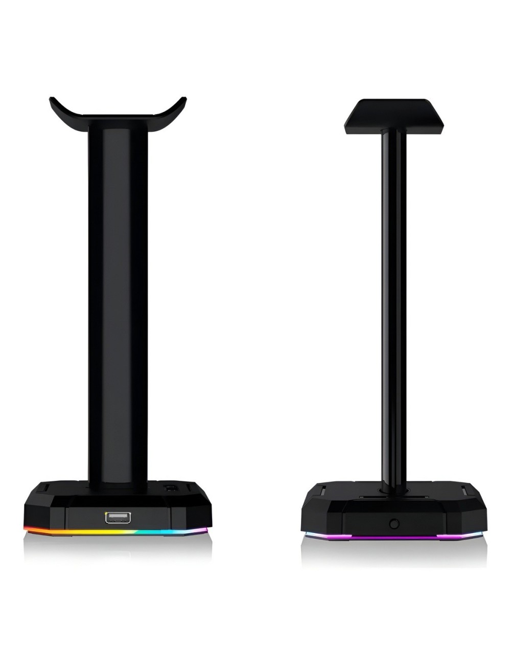 Soporte Base Gamer Scepter Pro Ha300 Rgb Hub Usb
