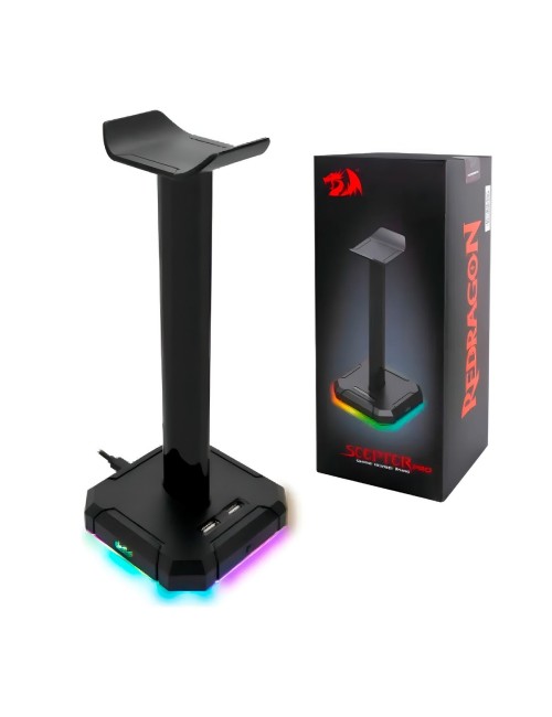 Soporte Base Gamer Scepter Pro Ha300 Rgb Hub Usb
