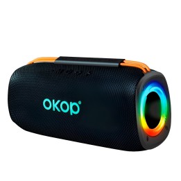 Parlante Bluetooth Potente Kp-815 Luces Rgb 30w Tws