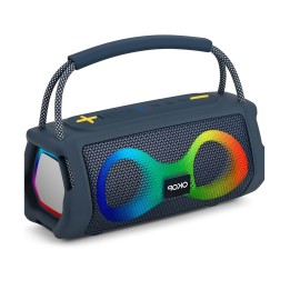 Parlante Bluetooth Portátil Kp-812 Luces Rgb 10w Potente
