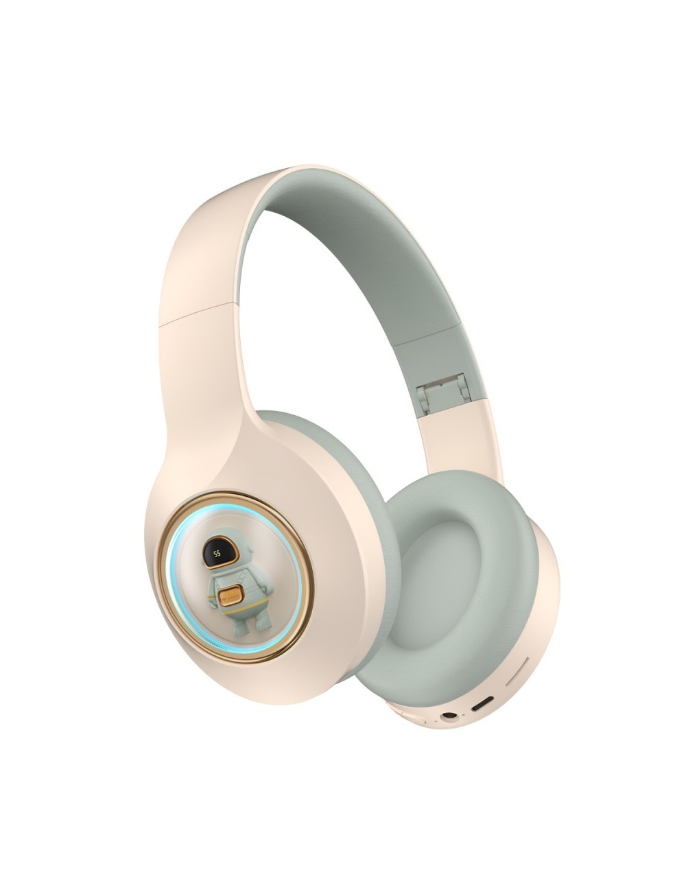 Audífonos Inalámbricos Astronauta Luz Led Unisex