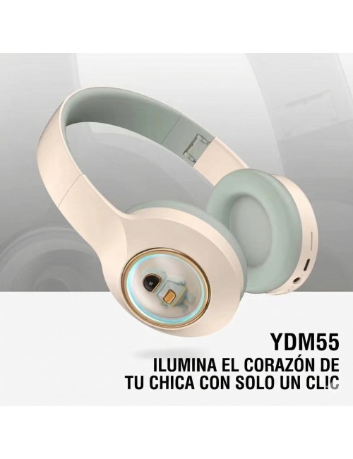 Audífonos Inalámbricos Astronauta Luz Led Unisex