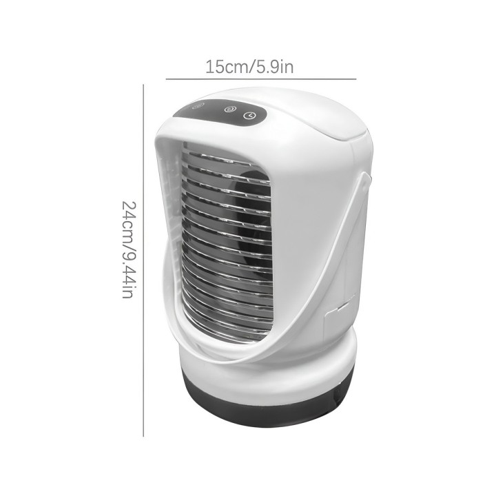 Enfriador Aire Portátil Humidificador Recargable Arctic 200%