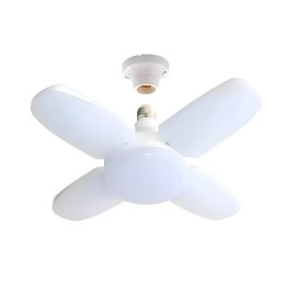 Bombillo Led Deformable 4 Aspas 60w Super Brillante E27