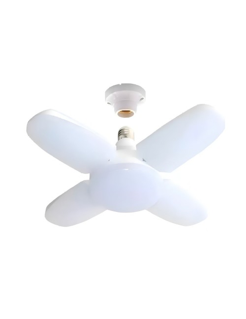 Bombillo Led Deformable 4 Aspas 60w Super Brillante E27