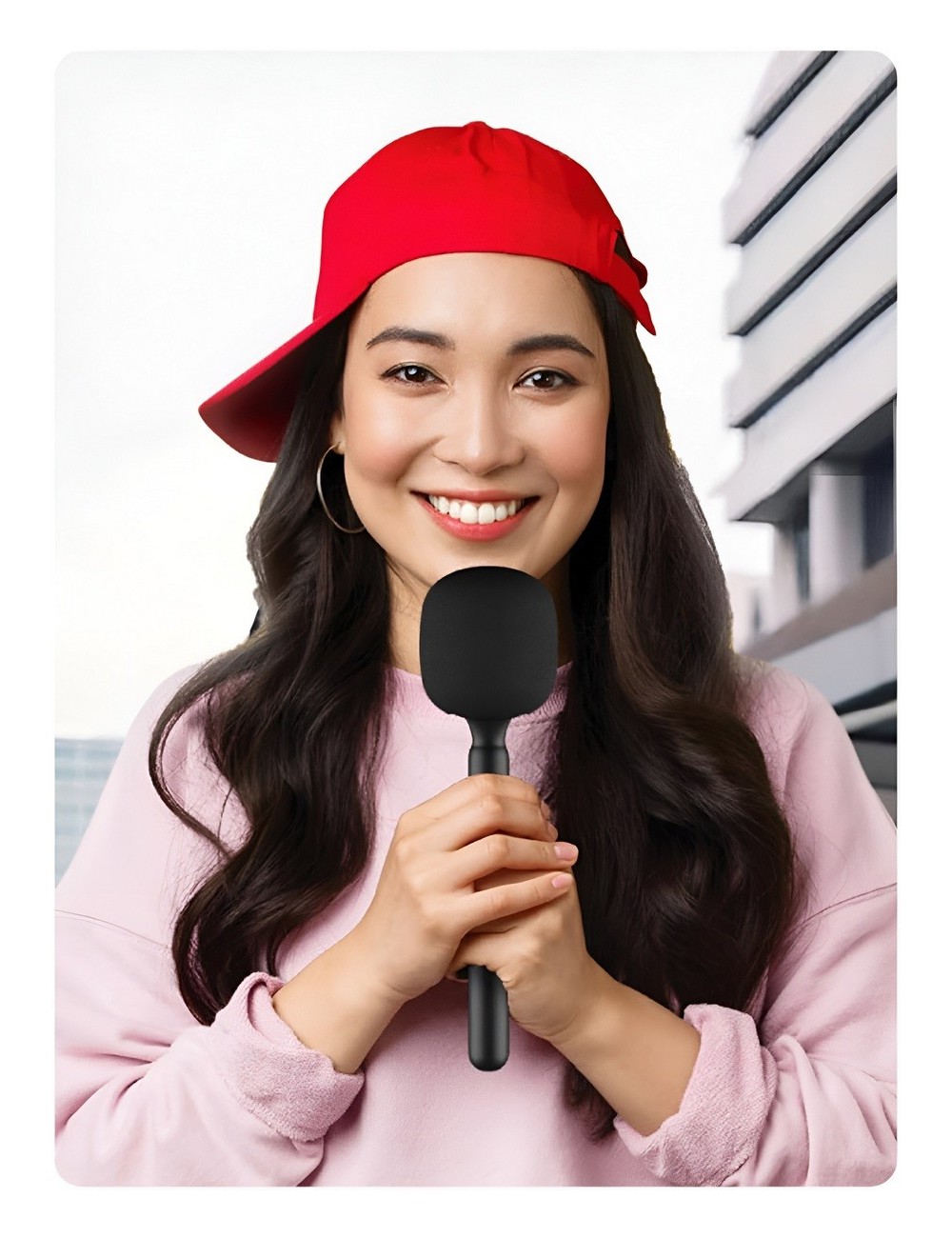 Adaptador De Mano Para Micrófono Inalámbrico Entrevistas