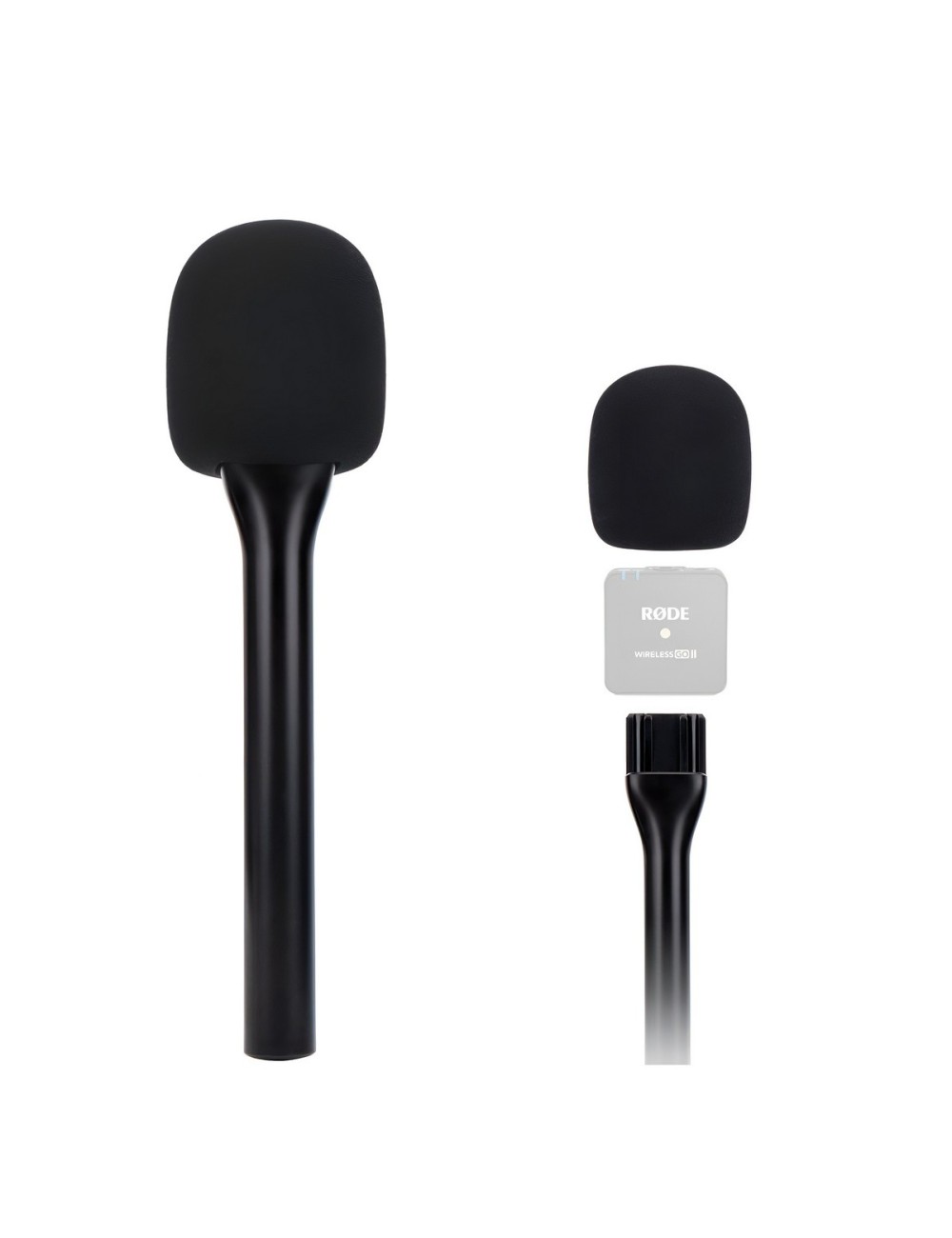 Adaptador De Mano Para Micrófono Inalámbrico Entrevistas