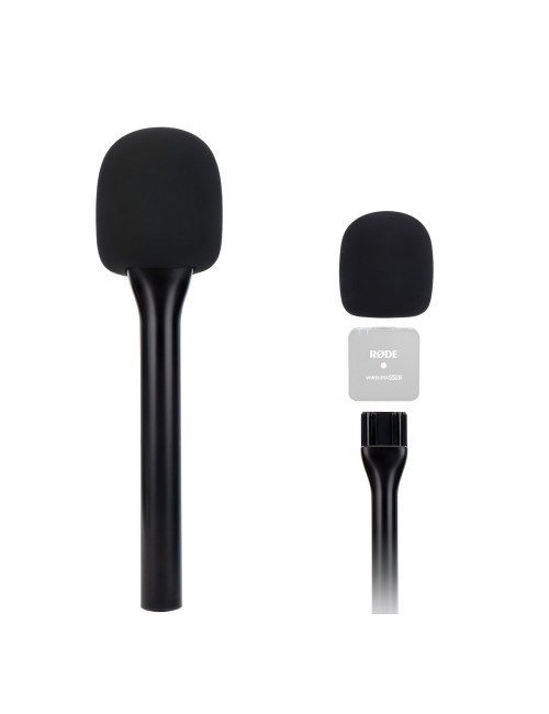 Adaptador De Mano Para Micrófono Inalámbrico Entrevistas