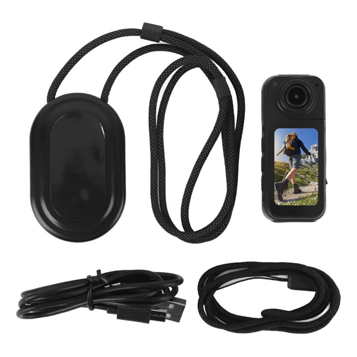Mini Cámara Deportiva S70 2.7k Lente Giratorio 180 Wifi