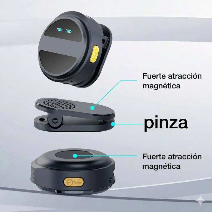 Micrófono Inalámbrico Solapa Sx21 Doble Reducción Ruido