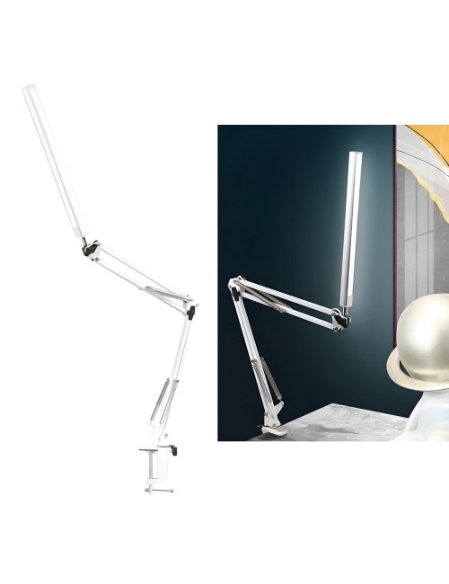 Lámpara De Escritorio Led Brazo Articulado Protección Ocular
