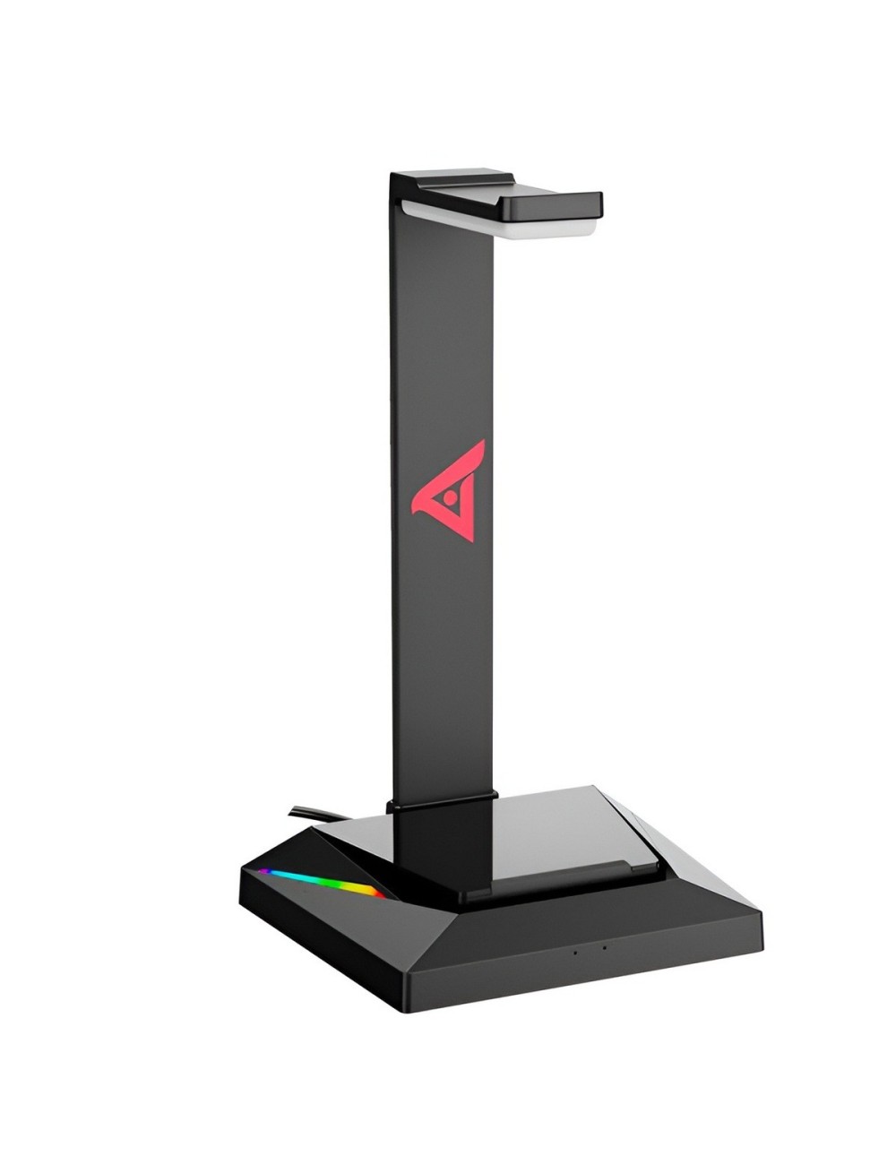 Soporte Para Auriculares Gamer Rgb We-100 Hub Usb