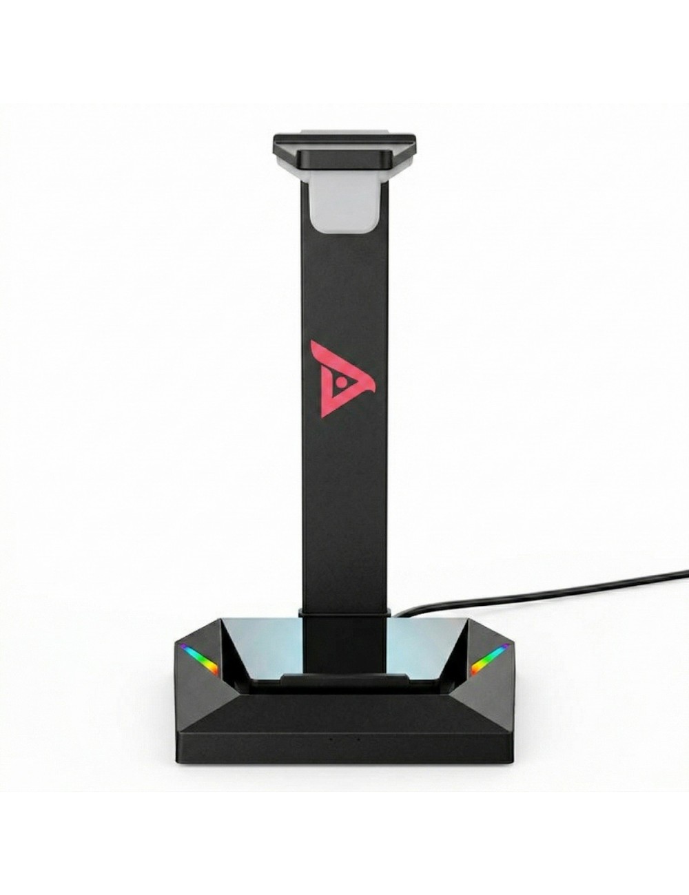 Soporte Para Auriculares Gamer Rgb We-100 Hub Usb