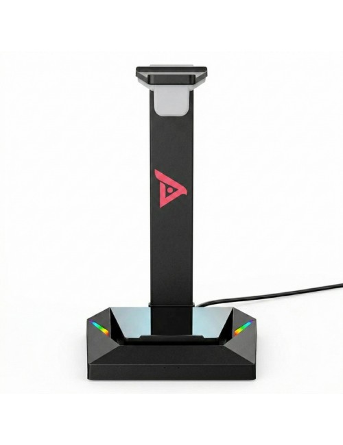 Soporte Para Auriculares Gamer Rgb We-100 Hub Usb