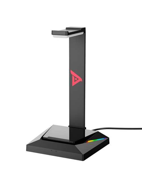 Soporte Para Auriculares Gamer Rgb We-100 Hub Usb