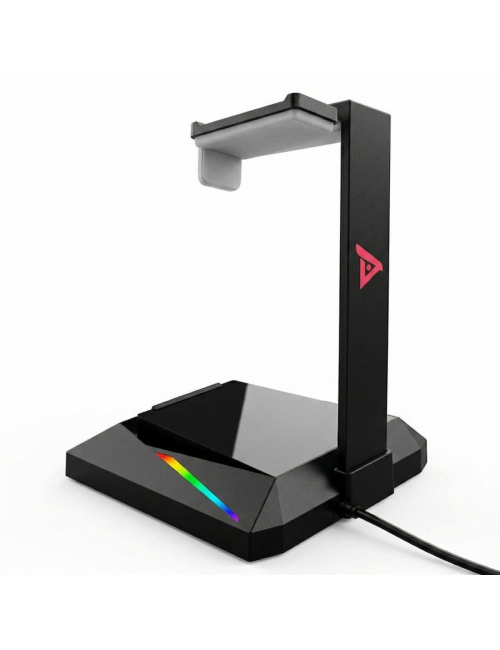 Soporte Para Auriculares Gamer Rgb We-100 Hub Usb