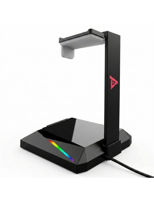 Soporte Para Auriculares Gamer Rgb We-100 Hub Usb