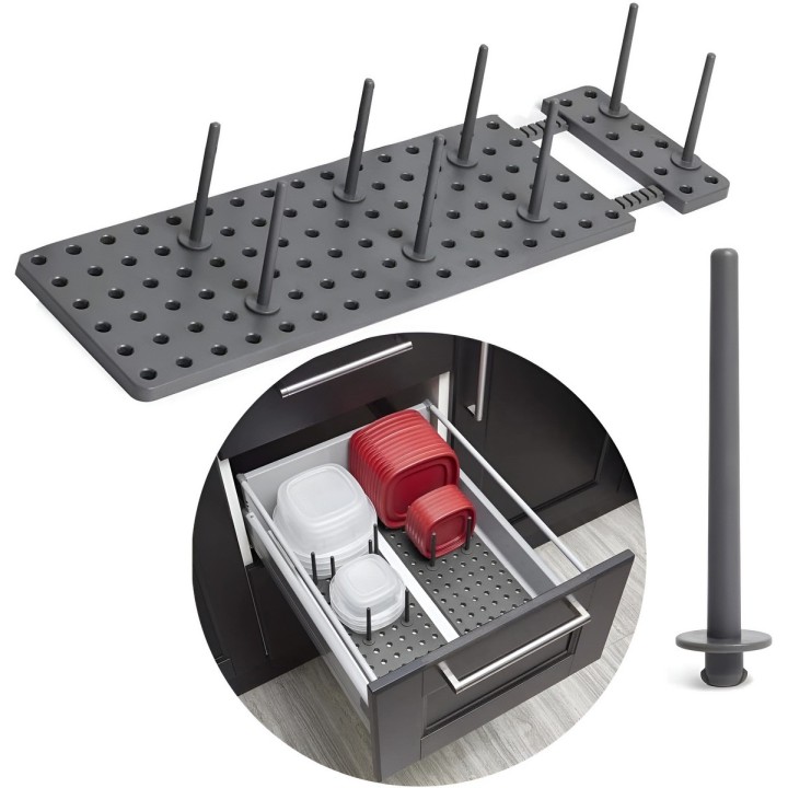 Organizador De Gavetas Ajustable Multiusos Para Cocina Umbra