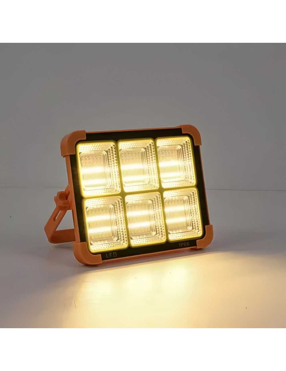 Reflector Solar Portátil 300w Recargable Power Bank Exterior