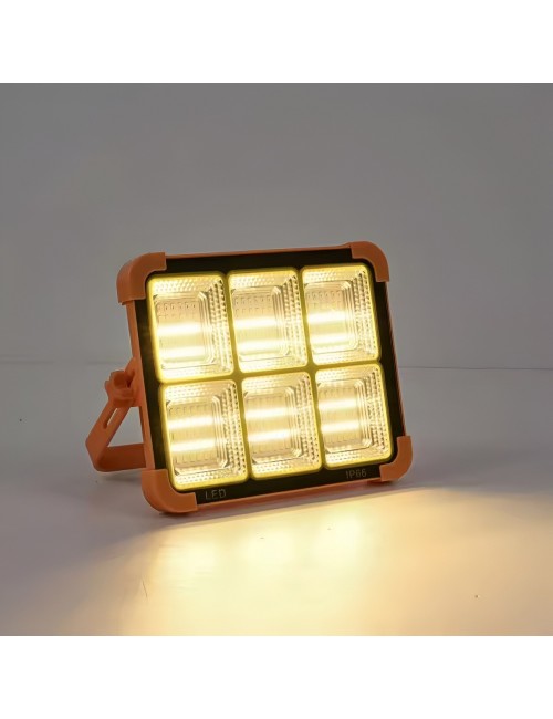 Reflector Solar Portátil 300w Recargable Power Bank Exterior