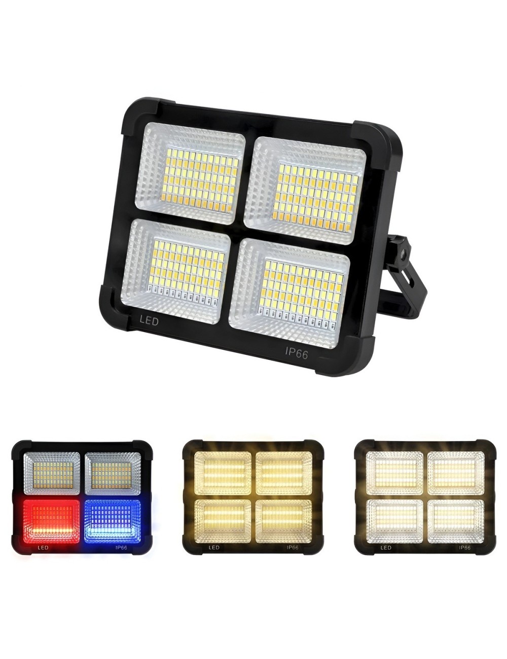 Reflector Solar Portátil 120w Recargable Power Bank Exterior