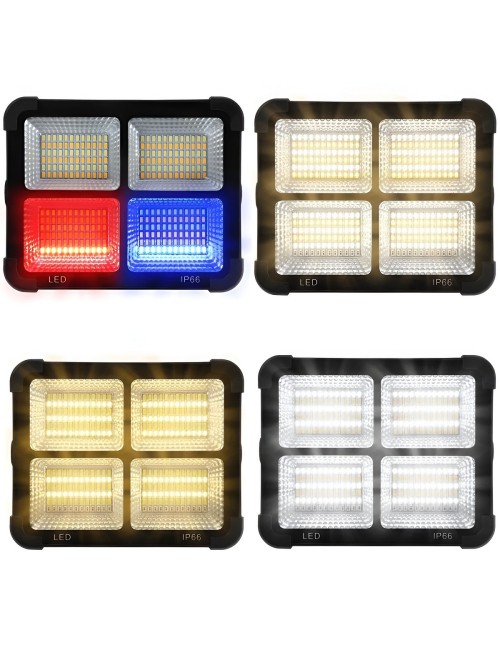 Reflector Solar Portátil 120w Recargable Power Bank Exterior