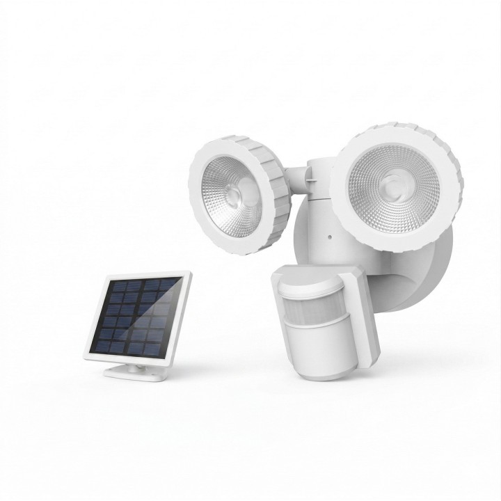 Lampara Solar 180 Led Exteriores Sensor Movimiento