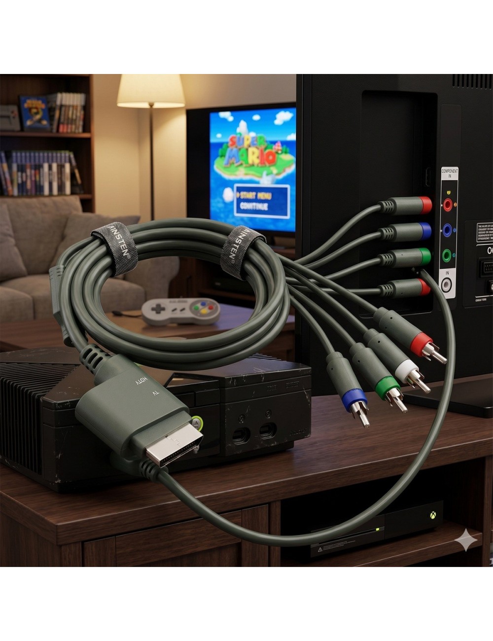 Cable Compatible Para Xbox Clásica Alta Definición Hd 1080i