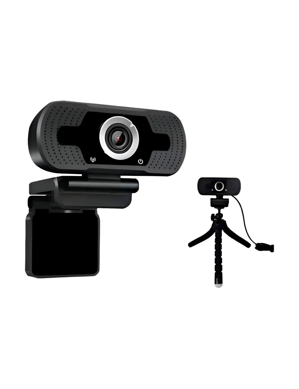 Cámara Web 2k Full Hd Micrófono Trípode Enfoque Automático