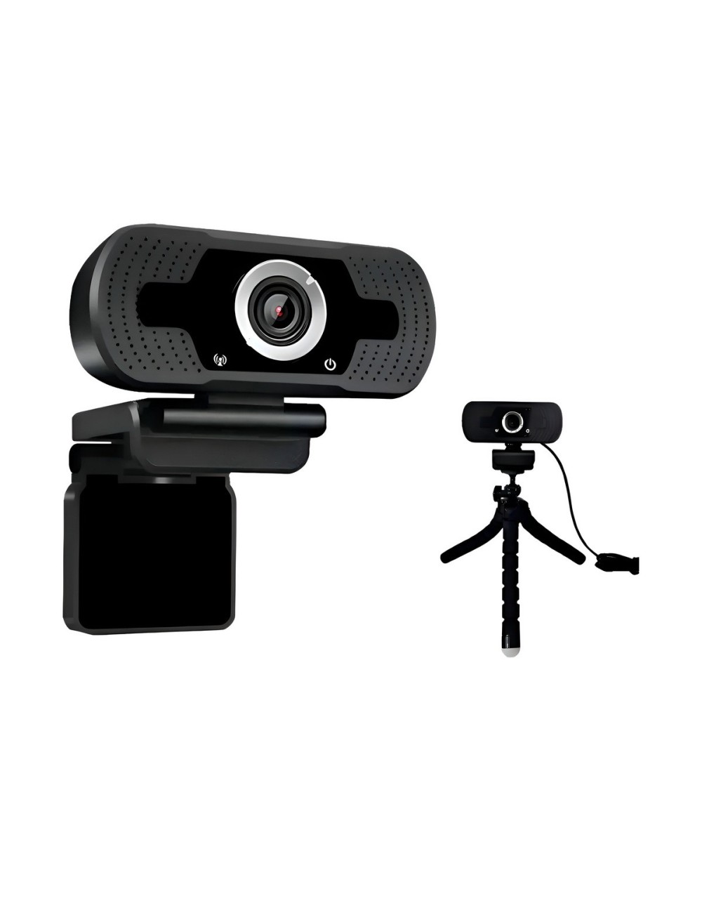 Cámara Web 2k Full Hd Micrófono Trípode Enfoque Automático